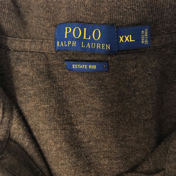 Polo Ralph Lauren Estate Rib 1/2 Zip Pullover *XXL - Picture 5 of 5